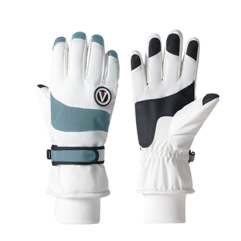 Unisex Gloves Ski gloves Warm gloves Cycling gloves plus fleece warm gloves Touch screen gloves for men_voghion.com