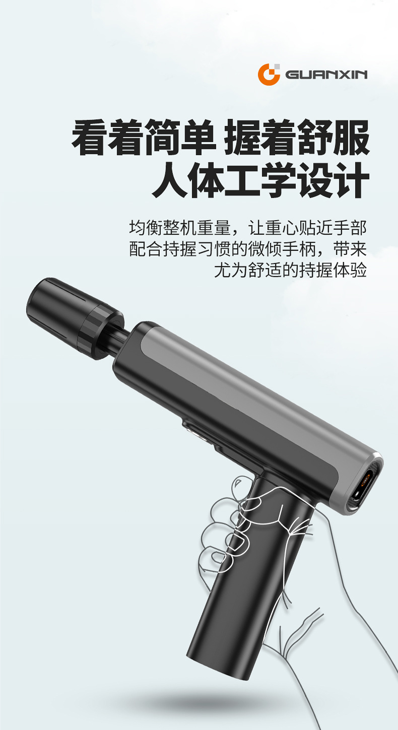 Cross-Border Wireless High-Pressure Car Wash Water Gun, Household Folding High-Power Car Wash Machine, Fully Automatic Lithium Battery Car Wash Gun Wholesale