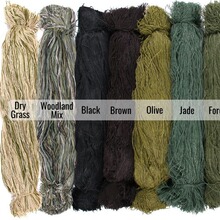 吉利服毛丝制作纱线包伪装毛线DIY原材料户外野战纱线伪装衣素材