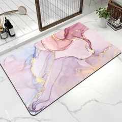 クロスボーダー浴室マット 吸水速乾 珪藻土足マット 家庭用トイレ玄関滑り止め 防汚カーペット 卸売