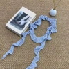 New Korean style knitted spiral ribbon-[Light Blue]