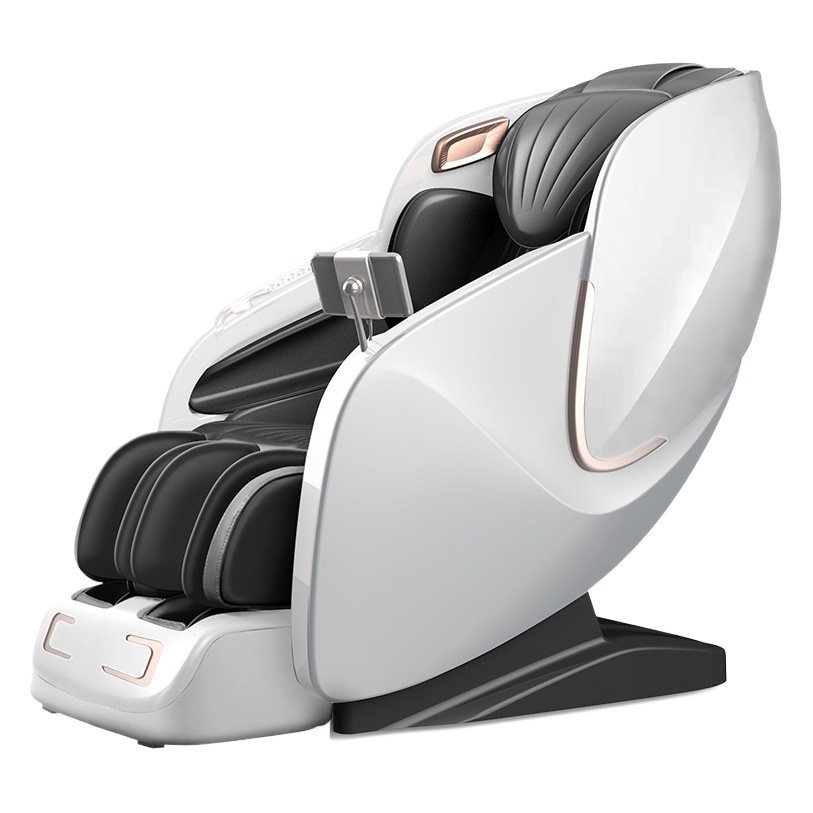 Sillón de masaje multifuncional para personas mayores, totalmente automático, con brazo robótico tipo cápsula espacial, sofá eléctrico inteligente con voz IA