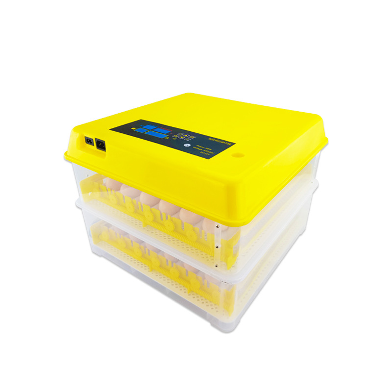 84 rodillo incubadora pequeño hogar inteligente huevo incubadora doble potencia automática pollo pato ganso incubadora