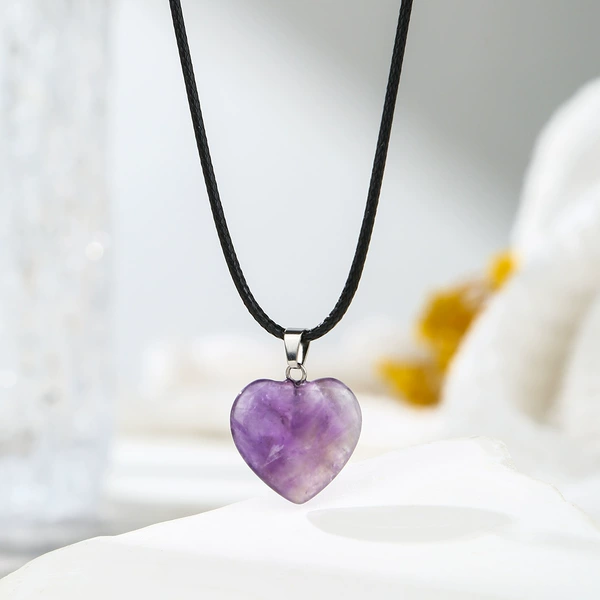 With amethyst