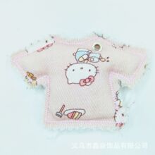 卡通布艺小衣服挂件可爱hellokitty小熊包包挂饰diy辅料跨境热销