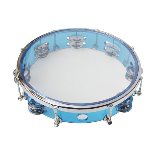 Orff percussion instrument self-tuning hand tambourine children's enlightenment education hand drum band playing tambourine