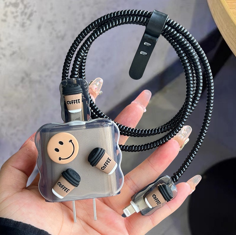 苹果16Pro充电器保护套适用快充头ipad苹果13快充20w数据线保护套|undefined