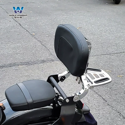 Muscle car Wolf suitable Motorcycle tail - x48-multifunctional-backrest-silver