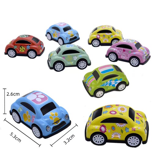 Amazon mini simulation anti-fall alloy pull-back car baby boy and girl kindergarten toy gift prize