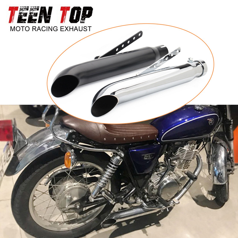 Motorcycle Modified Harley Triumph Earth Eagle Prince Cruise Retro Electroplated Street Exhaust Tail Section