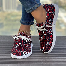 Z 71605 Flat Print Canvas Shoes ƽ��ӡ������Ь ŷ���羳
