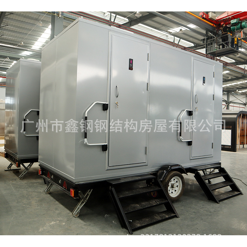 移动厕所停 拖挂厕所 景区临时卫生间 移动拖车厕所生产厂家