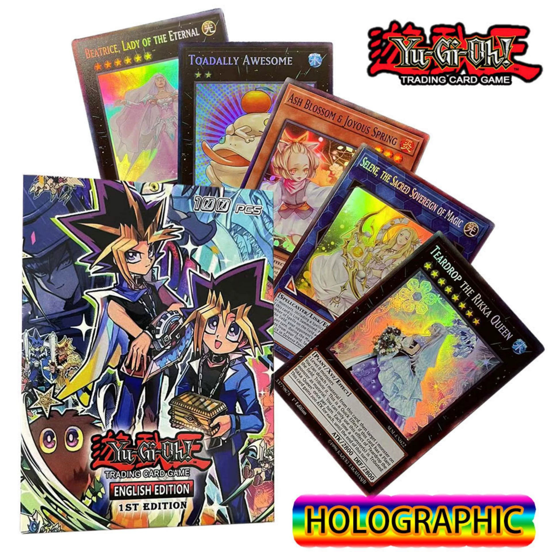 Oxical English Card Collection флеш карта золотая карта NO карта коллекция карты Yu-Gi-Oh королева карта кросс -граница