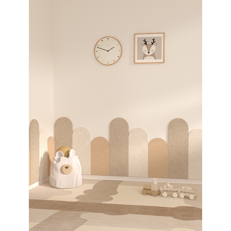 Kindergarten Anti-collision Wall Stickers Children's Room Soft Bag Decoration Color Environmental Protection Felt Corridor Wall Ring Created Wall Panel Kindergarten Anti-collision Wall Stickers Children's Room Soft Bag Decoration Color Environmental Protection Felt Corridor Wall Ring Created Wall Panel