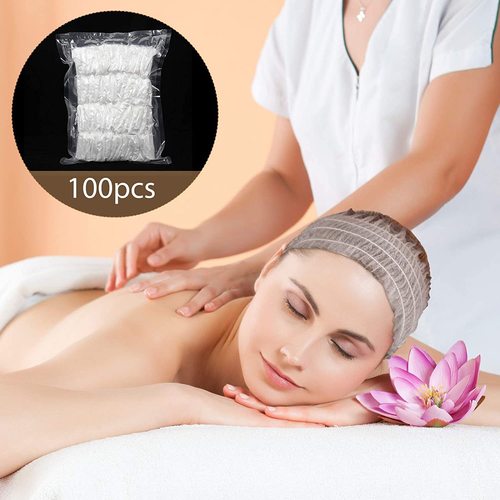 Factory Express Beauty Disposable Fabric Hairbands Hair Scarves for Spa
