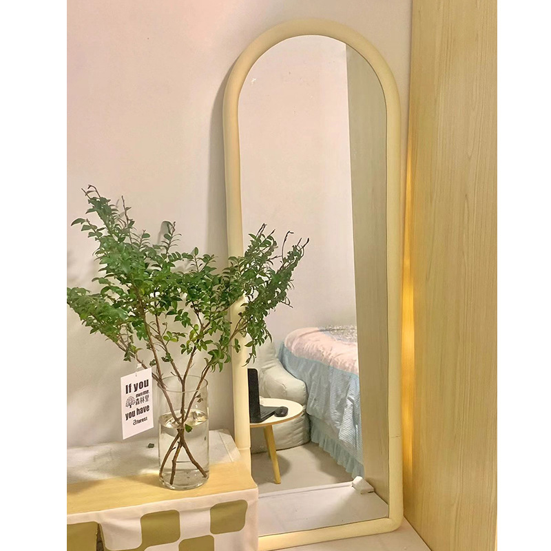 Fitting room full-length mirror, luxury clothing store fitting mirror, home wardrobe dressing mirror, bedroom wall-mounted mirror, wholesale