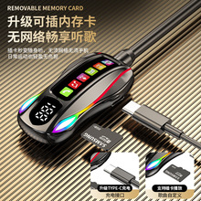 25年新款颈挂脖式蓝牙耳机通话变声K歌直播耳机运动降噪超长续航