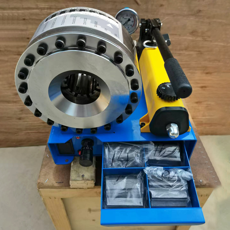 versión actualizada pequeña máquina de retracción portátil manual de tubería hidráulica de alta presión de tubería de cerveza de retención portátil de retracción de tubería