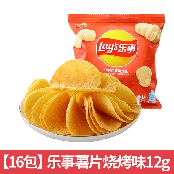 Lay's potato chips [BBQ flavor] 12g*16 pack