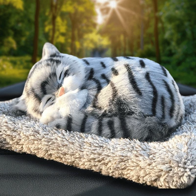 Carbon Bag Doll Deodorizing Formaldehyde, Aktiv kömürlü qoxu uducular - large-blue-and-white-cat