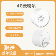 4Gクラウドスピーカー クラウド音声スピーカー TTS音声アナウンス リマインダー 壁掛け式 インテリジェントアナウンサー (ゲームセンター向け)