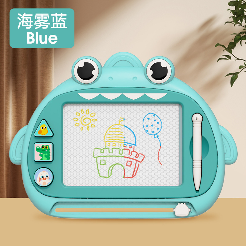 Spot estilo explosivo tablero de dibujo magnético para niños, graffiti de color, bebé pequeño, tablero de escritura magnético doméstico borrable, se puede eliminar