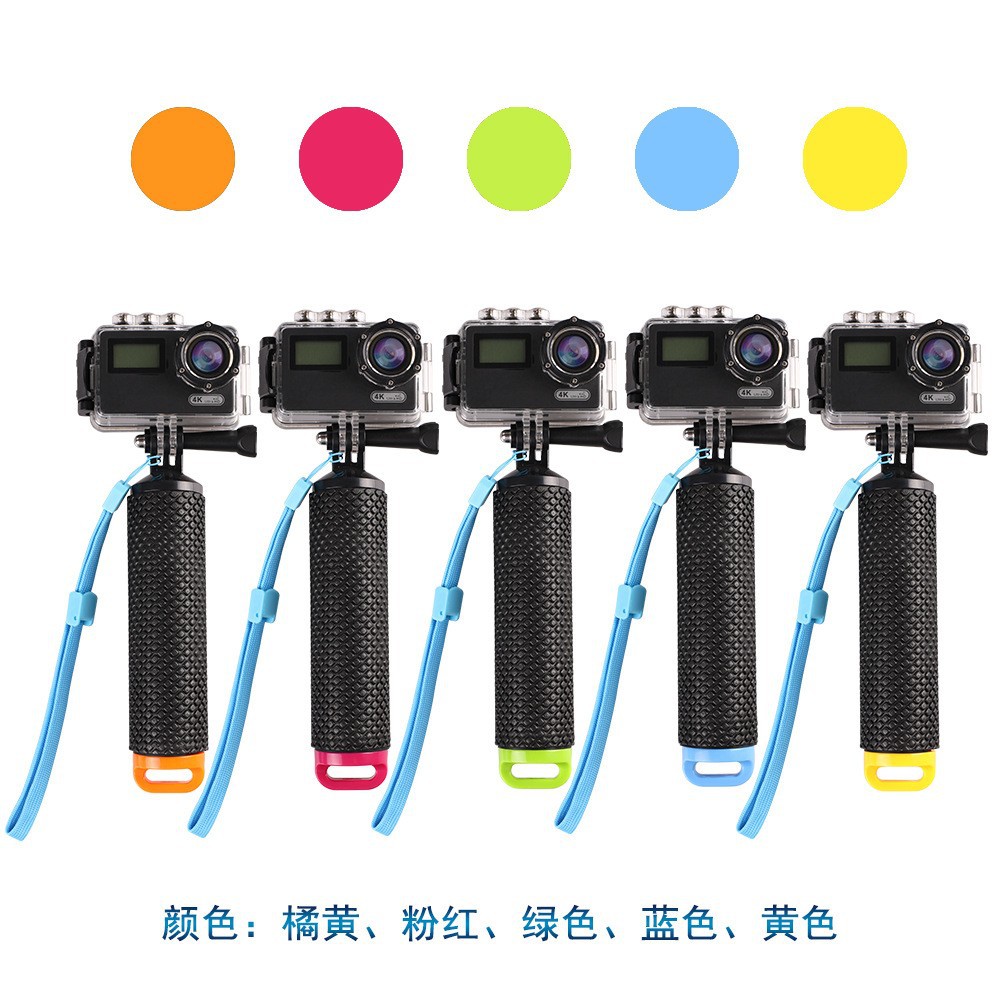 Estabilizador de fotografía submarina de mano Gopro Float Selfie Stick Float Bar resistente al agua
