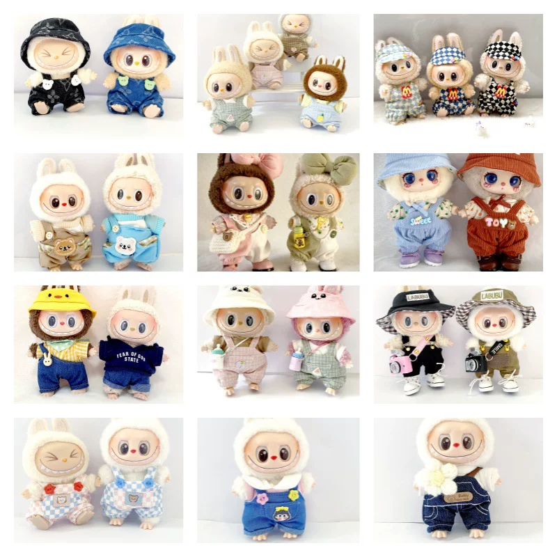 Doll plastic, overall for dressing up, second generation, children's clothing