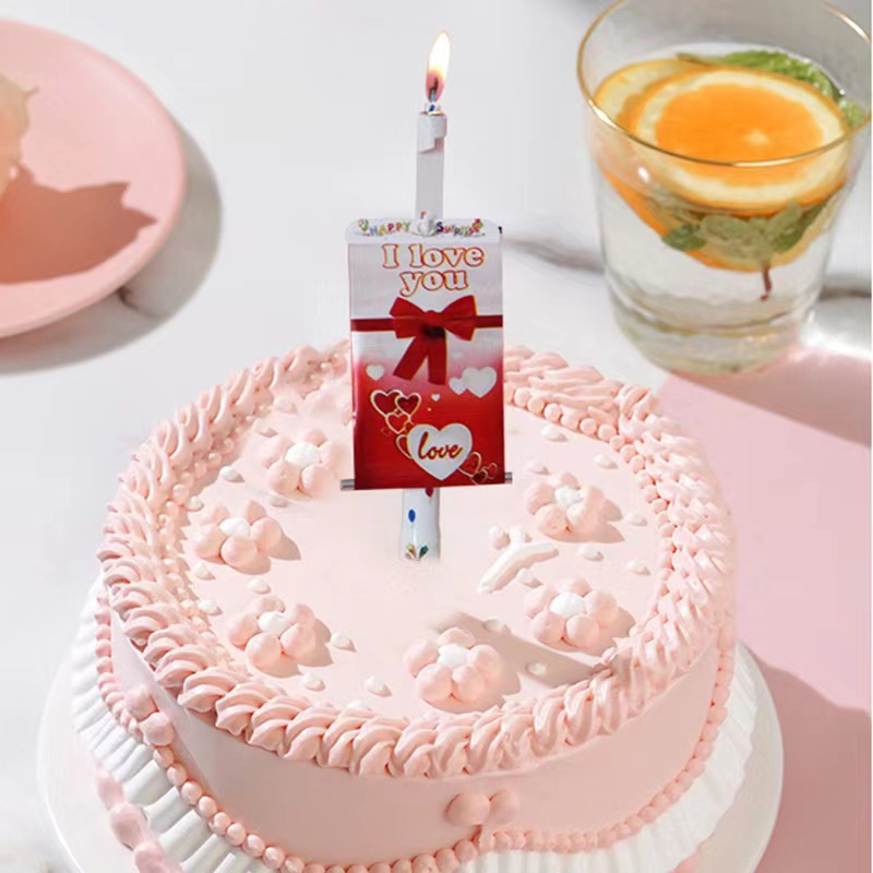 Vela de bandera de amor