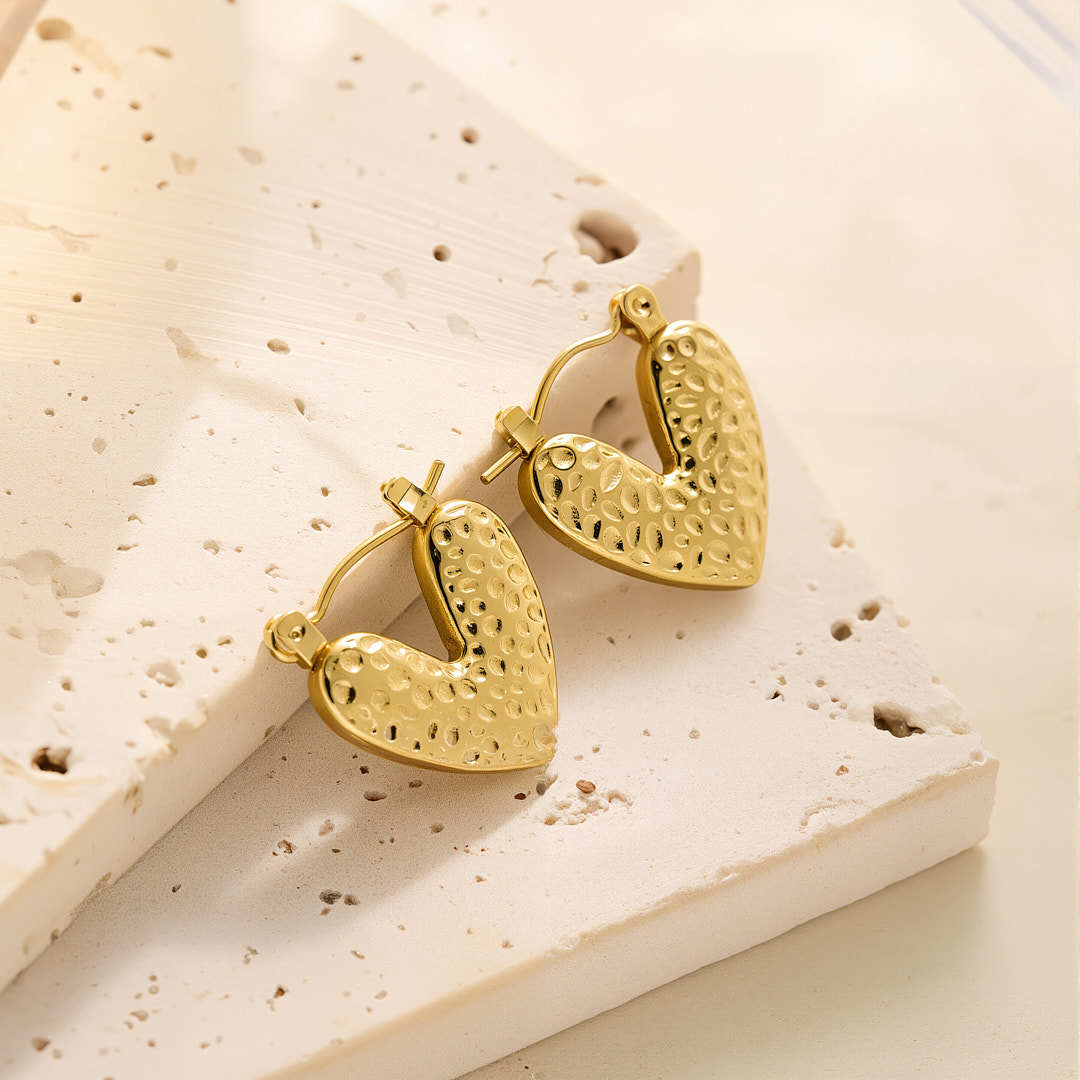 Eh007 earrings gold