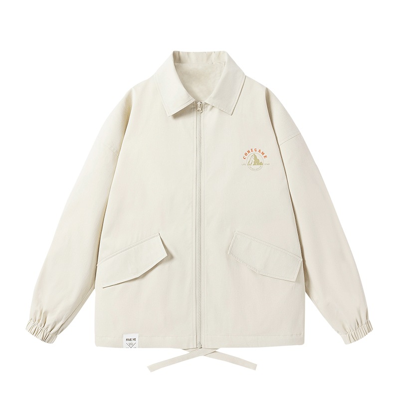 2024 chaqueta de otoño chaqueta de moda de hombre chaqueta de pareja casual suelta chaqueta superior versátil
