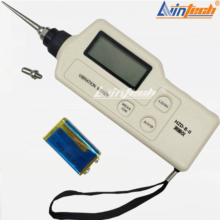 Цифровой виброметр HZD-B-II портативный сейсмометр HZD-B-2C диапазон 0,1～199,9 м/с2