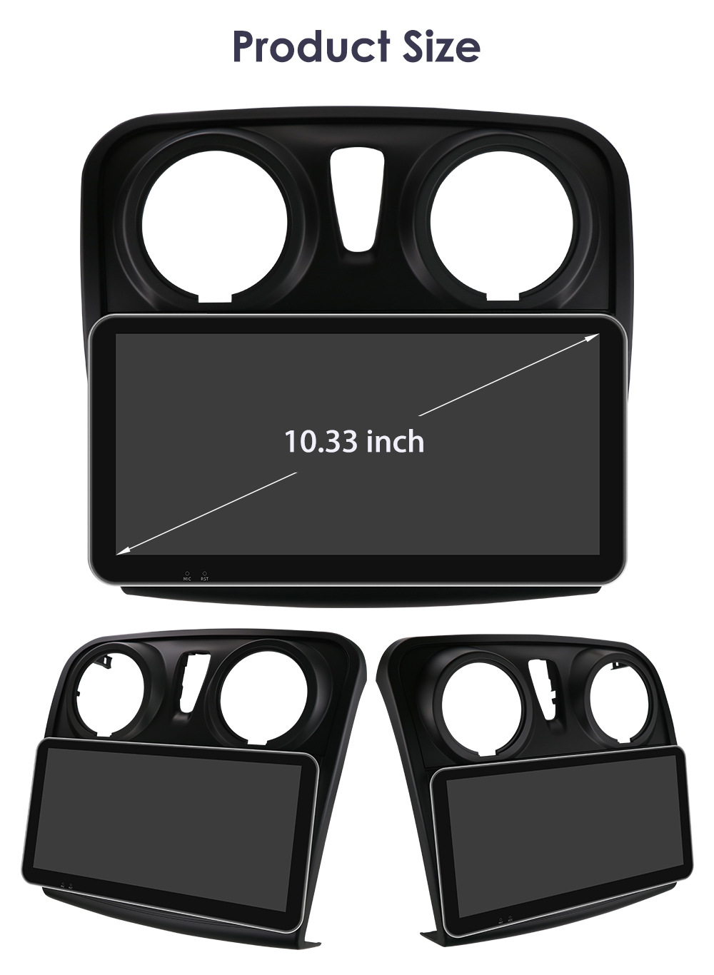 Suitable for 12-19 Renault Logan/Dacia Central Control Large Screen Android Large Screen Reversing Image Navigation Gps