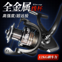 鱼线轮纺车轮路亚远投专用鱼轮大全海竿海杆矶钓渔轮渔具用品特价