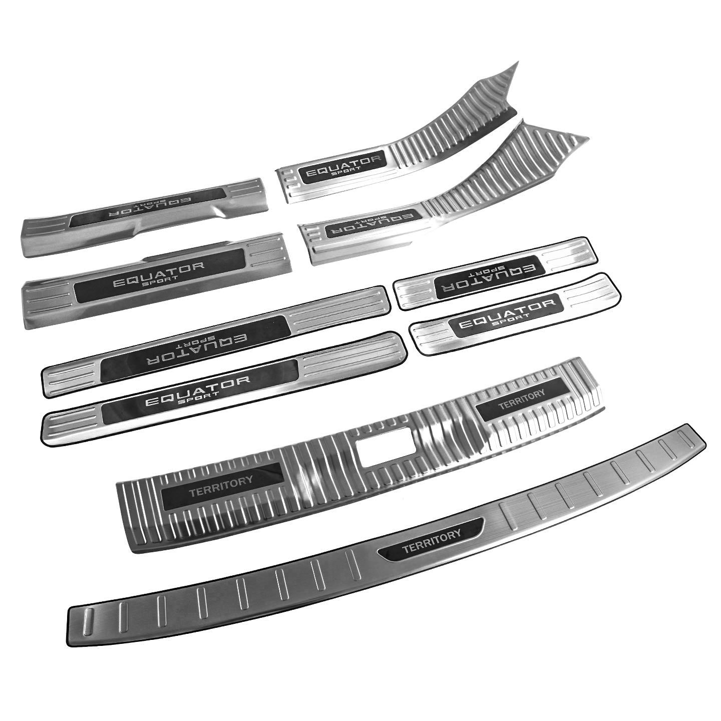 Compatible with 25-26 Ford Territory door sill strips, welcome pedals, tailgate rear guards, interior modification