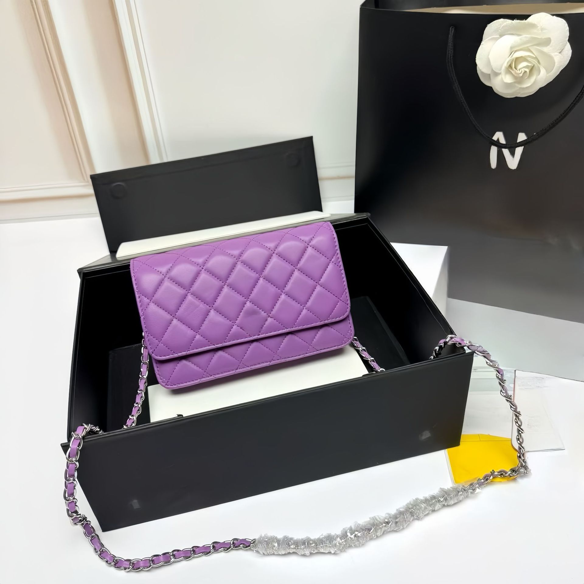 바이올렛 실버 버클