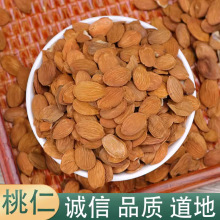 中药材 桃仁 扁桃仁 桃核仁 毛桃仁 去壳带皮桃仁新货500克