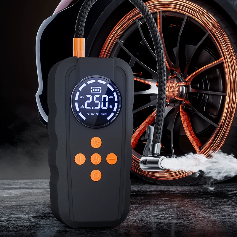 Автомобильный аварийный старт питания 12V Автомобильный надувной насос портативный беспроводной шины автоматический насос все в одном