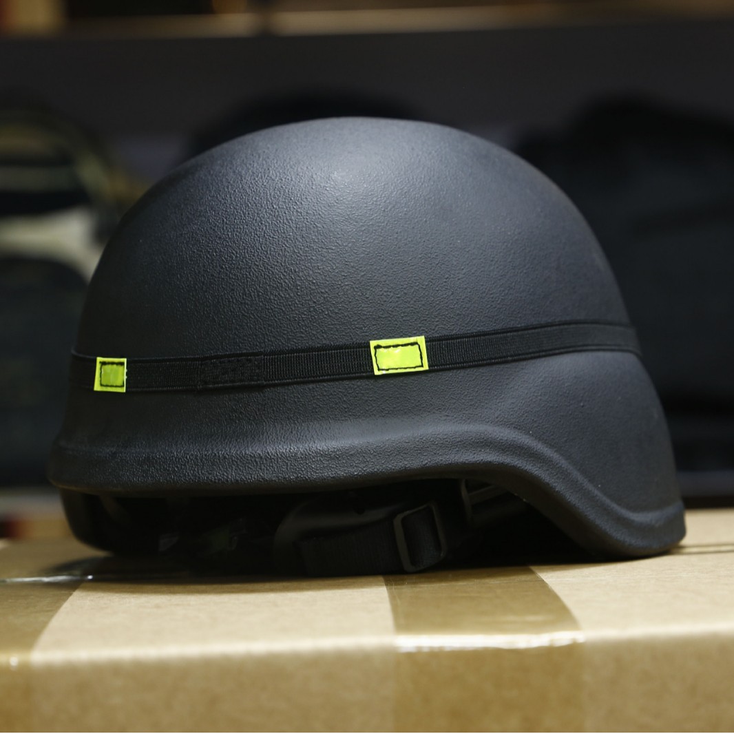 Casco táctico fluorescente ojo de gato correa ojo de gato MICH M88 casco elástico barra de luz nocturna correa de luz nocturna