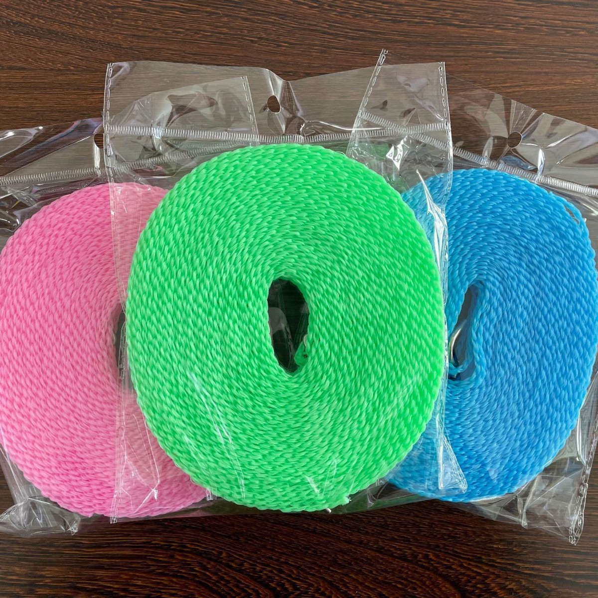 8米防滑晒衣绳防风晾衣绳户外晾衣绳8米OPP普通款  可代发