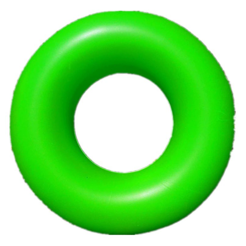 Утолщенная Двойная подушка безопасности плавательное кольцо оптовая продажа с фабрики 50-90 плавательное кольцо утолщенное детское Надувное ФЛУОРЕСЦЕНТНОЕ однотонное плавательное кольцо