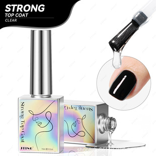 JTING Jingting Tempered Sealing Layer Export Specially Designed for Functional Glue Long-lasting Anti-scratch Wear-resistant Nail Polish Glue Crystal Sealing Layer