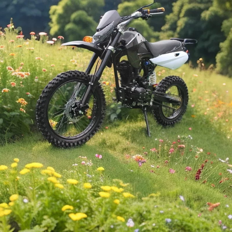 Двухместный крупный внедорожный 150CC двухколесный внедорожный транспорт, рекреационный мотоцикл Сычуань, двухколесный бензиновый для взрослых