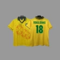 1994 Brazil Home + Custom 18