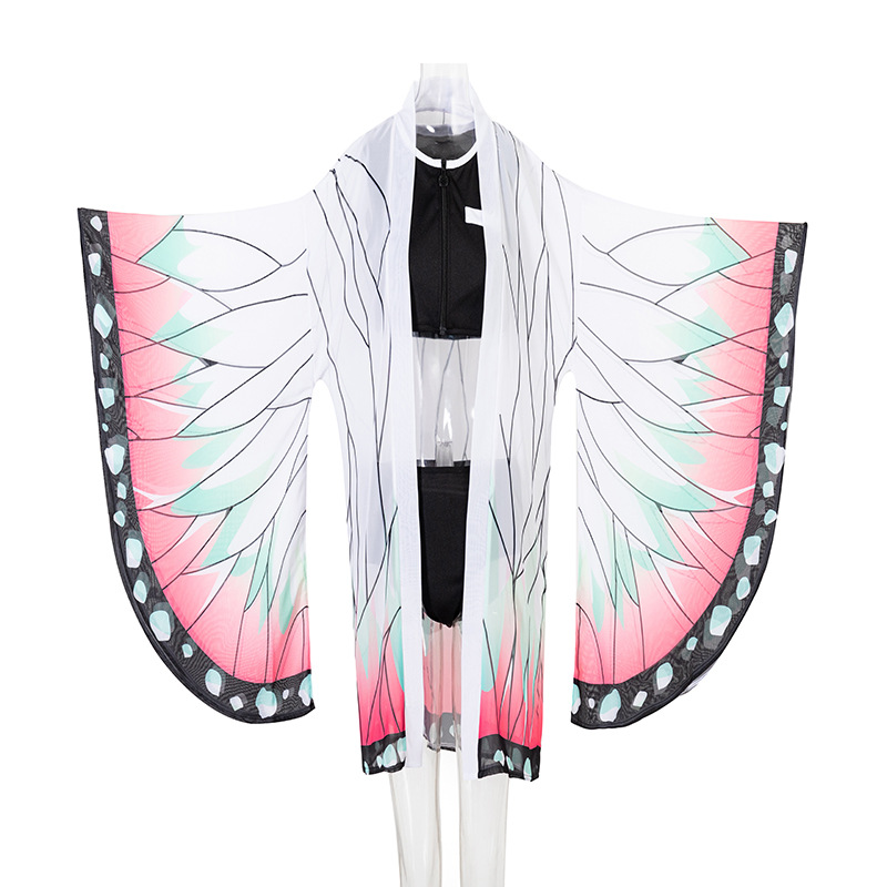 Ghost Extinguishing Blade Swimsuit cos Butterfly Endurance Charcoal Zhilang My Wife Good Ease Bikini Swimsuit cosplay Women's Suit