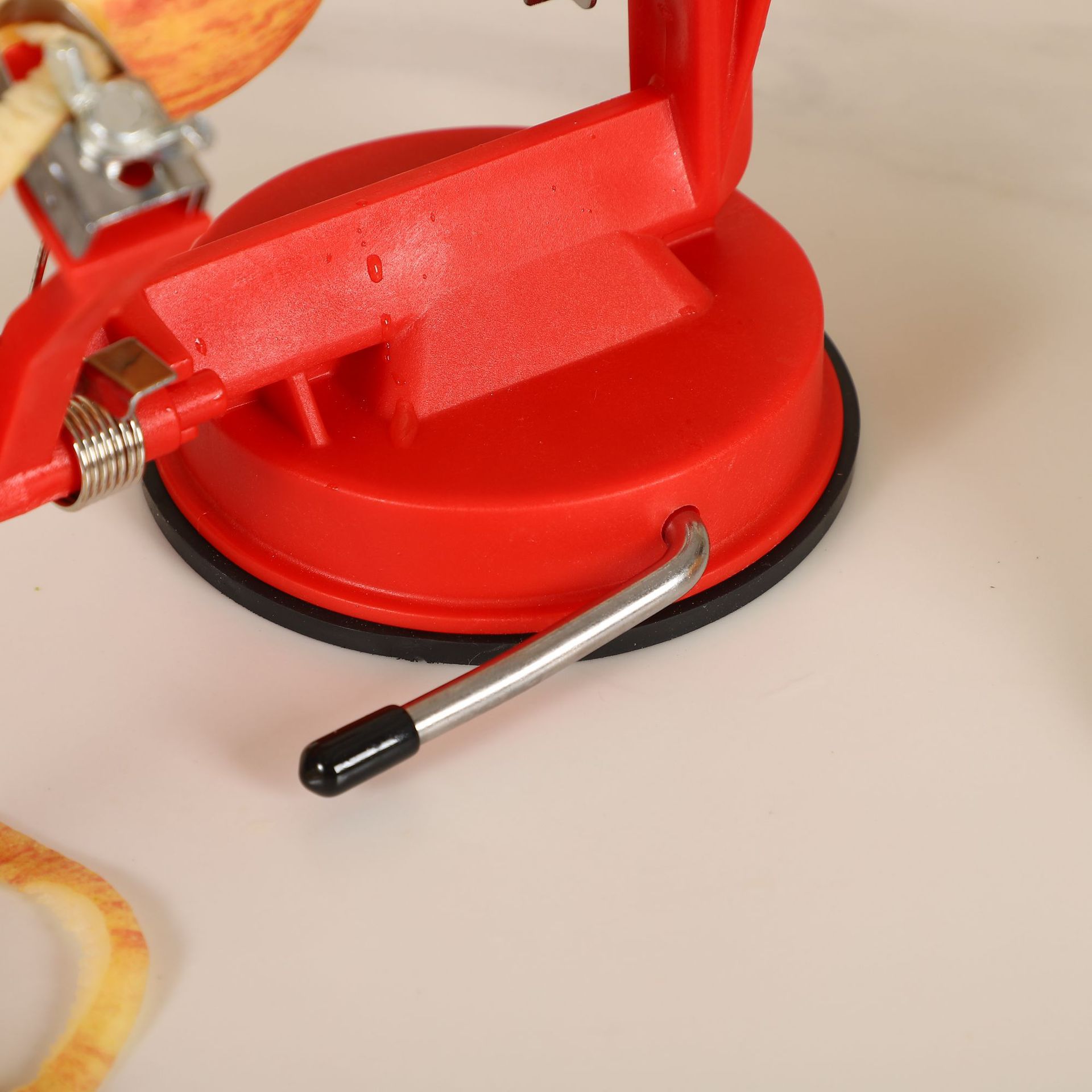 3-in-1 Automatic Fruit Peeler, Corer and Slicer - Multifunctional Fruit Peeler Machine, Manual Hand-Crank Apple Peeler for Home Use