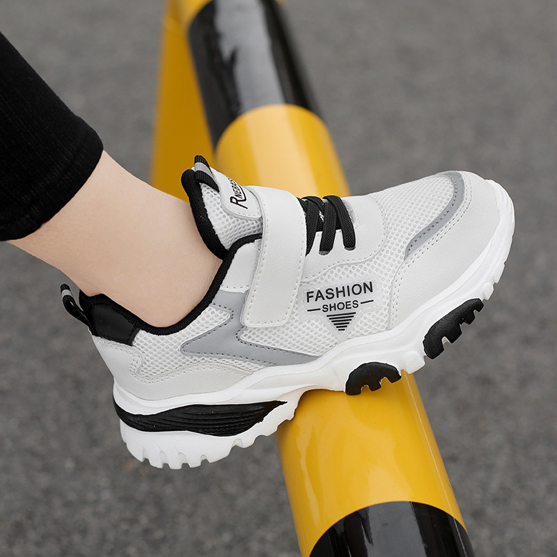 Children's sneaker girls' shoes 2024 spring new foreign trade boys' running shoes medium and big children's casual shoes wholesale