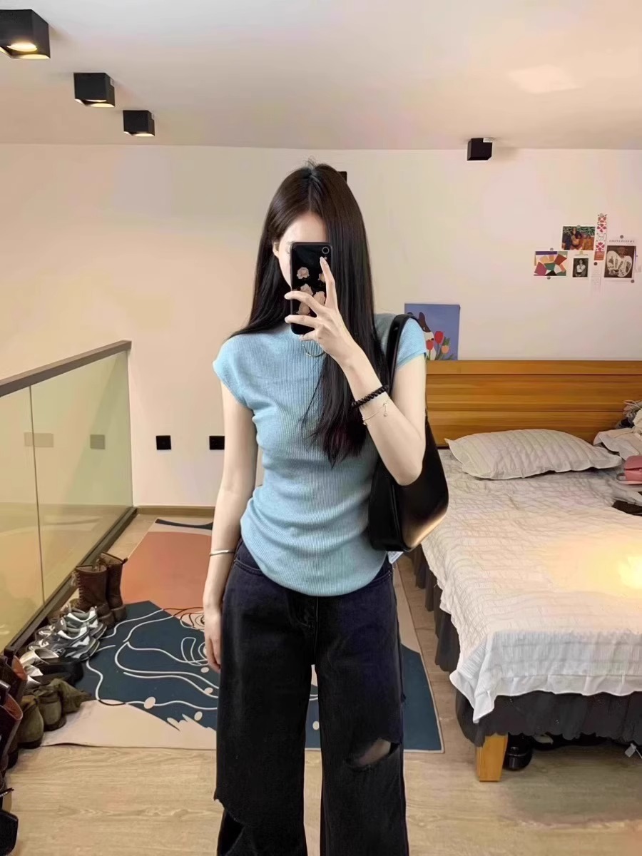 파란색