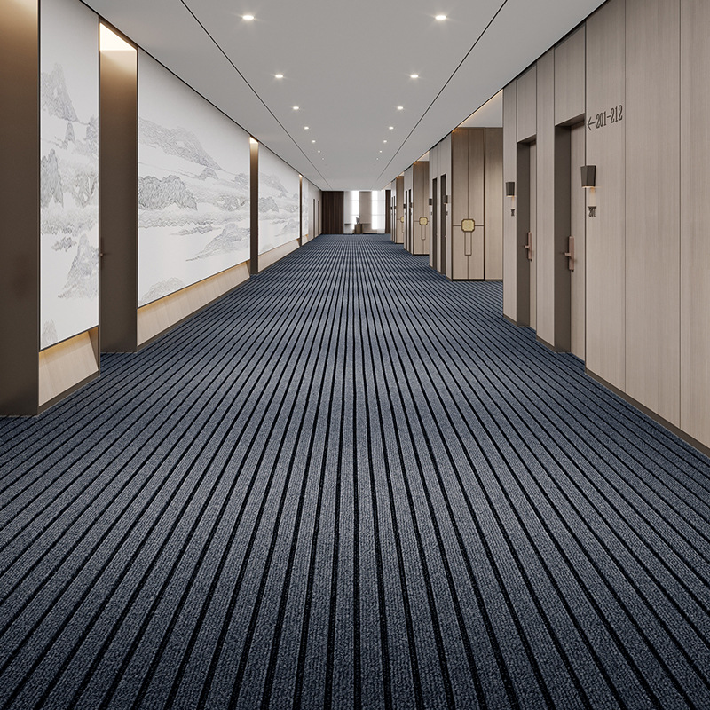 Alfombrilla de piso antideslizante absorbente de agua para entrada de hotel, alfombra comercial de gran área, almohadilla de pie resistente a la suciedad y desechable