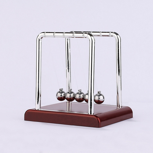 Large, medium and small square Newton's pendulum billiard ball bumper ball office desk decoration furnishings physical model home furnishings